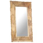Casa si Gradina - Decoratiuni - Oglinzi - Oglinda 80x50 cm, lemn masiv de mango - Infinity.ro