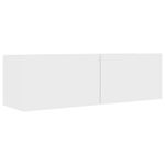 Casa si Gradina - Mobilier - Seturi de mobilier - Seturi living - Set dulapuri TV, 6 piese, alb, lemn prelucrat - Infinity.ro