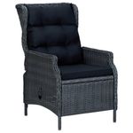 Casa si Gradina - Gradina si terasa - Mobilier exterior - Seturi mobila gradina - Set de masa pentru gradina, 5 piese, gri inchis - Infinity.ro