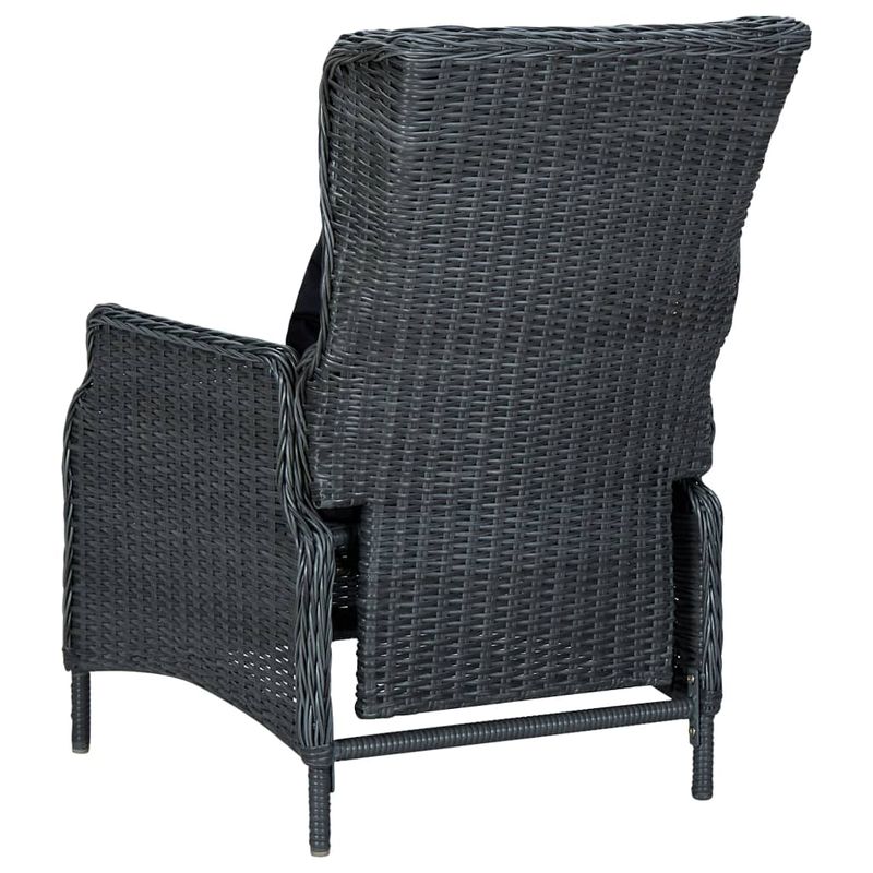 Casa si Gradina - Gradina si terasa - Mobilier exterior - Seturi mobila gradina - Set de masa pentru gradina, 5 piese, gri inchis - Infinity.ro