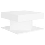 Casa si Gradina - Mobilier - Mese si birouri - Masute de cafea - Masuta de cafea, alb, 57x57x30 cm, PAL - Infinity.ro