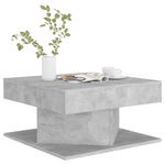 Casa si Gradina - Mobilier - Mese si birouri - Masute de cafea - Masuta de cafea, gri beton, 57x57x30 cm, PAL - Infinity.ro