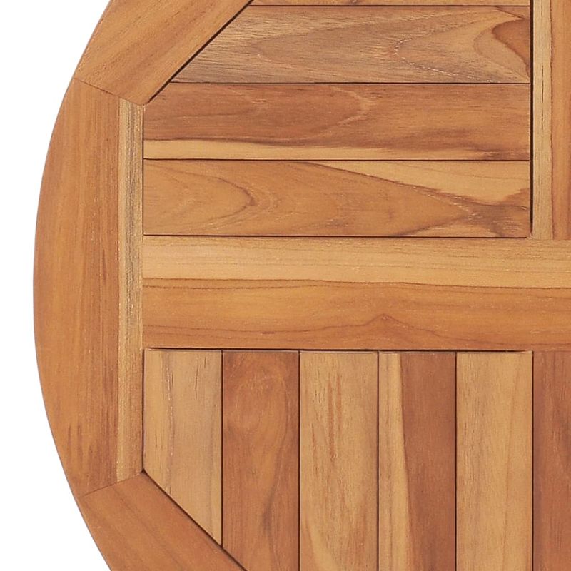 Casa si Gradina - Mobilier - Feronerie si accesorii mobila - Blat de masa, 60 cm, lemn masiv de tec, rotund, 2,5 cm - Infinity.ro