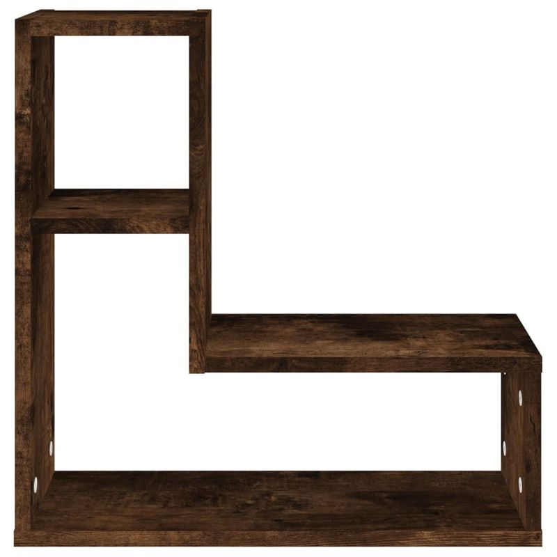 Casa si Gradina - Mobilier - Biblioteci si rafturi - Rafturi - Rafturi de perete, 2 buc., stejar fumuriu, 50x15x50 cm, lemn - Infinity.ro