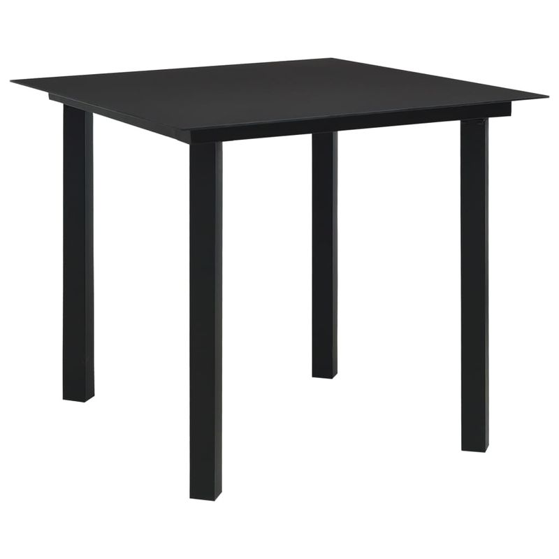 Casa si Gradina - Gradina si terasa - Mobilier exterior - Seturi mobila gradina - Set mobilier de exterior, 5 piese, negru, ratan PVC - Infinity.ro