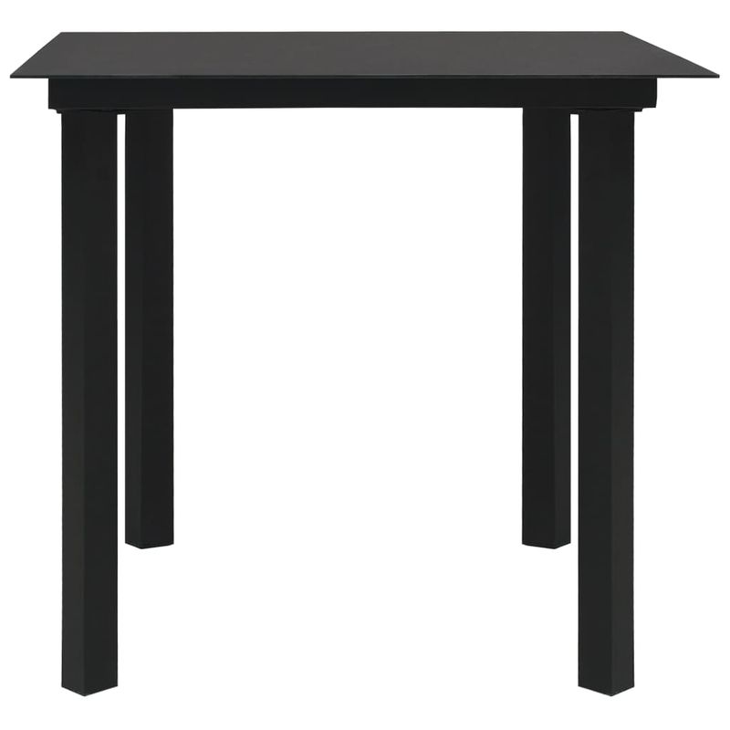 Casa si Gradina - Gradina si terasa - Mobilier exterior - Seturi mobila gradina - Set mobilier de exterior, 5 piese, negru, ratan PVC - Infinity.ro