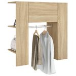 Casa si Gradina - Mobilier - Dulapuri si sifoniere - Dulapuri - Dulap de hol, stejar sonoma, 97,5x37x99 cm, lemn prelucrat - Infinity.ro