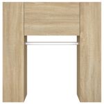 Casa si Gradina - Mobilier - Dulapuri si sifoniere - Dulapuri - Dulap de hol, stejar sonoma, 97,5x37x99 cm, lemn prelucrat - Infinity.ro