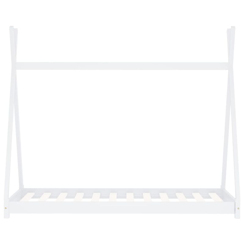 Casa si Gradina - Mobilier - Mobilier copii - Patuturi copii - Cadru de pat de copii, alb, 90 x 200 cm, lemn masiv de pin - Infinity.ro