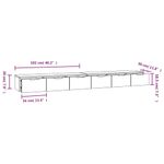 Casa si Gradina - Mobilier - Biblioteci si rafturi - Rafturi - Dulapuri perete, 2 buc., alb, 102x30x20 cm, lemn prelucrat - Infinity.ro