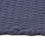 Casa si Gradina - Textile si covoare - Covoare - Covoare casa - Covor dreptunghiular, bleumarin, 160x230 cm, bumbac - Infinity.ro