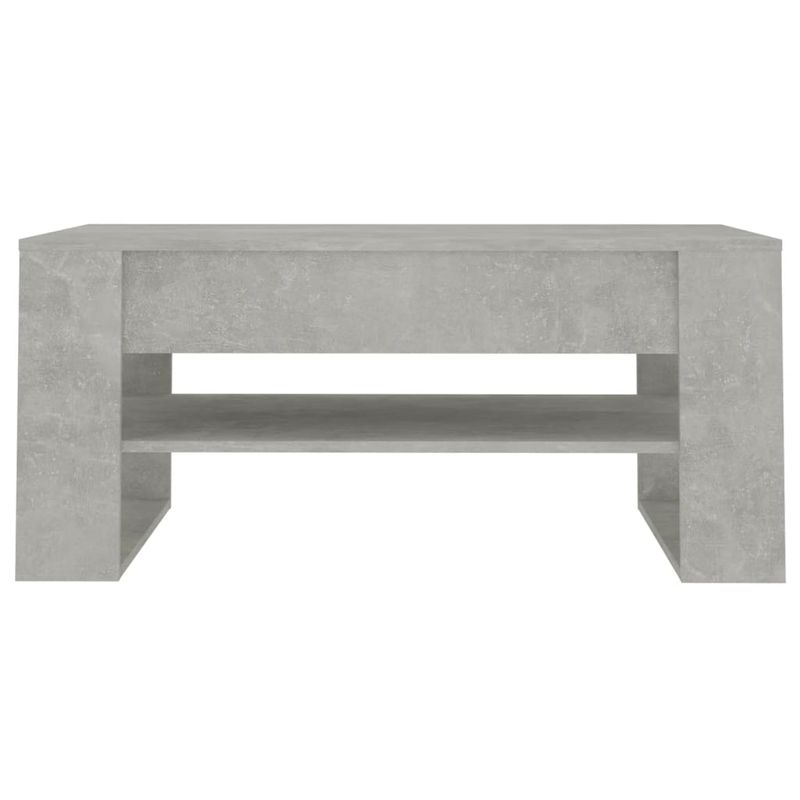 Casa si Gradina - Mobilier - Mese si birouri - Masute de cafea - Masuta de cafea, gri beton, 102x55x45 cm, lemn prelucrat - Infinity.ro