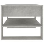 Casa si Gradina - Mobilier - Mese si birouri - Masute de cafea - Masuta de cafea, gri beton, 102x55x45 cm, lemn prelucrat - Infinity.ro