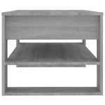 Casa si Gradina - Mobilier - Mese si birouri - Masute de cafea - Masuta de cafea, gri sonoma, 102x55x45 cm, lemn prelucrat - Infinity.ro