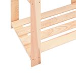 Casa si Gradina - Mobilier - Biblioteci si rafturi - Rafturi - Etajere cu 5 niveluri 2 buc. 80x38x170 cm pin masiv 250 kg - Infinity.ro
