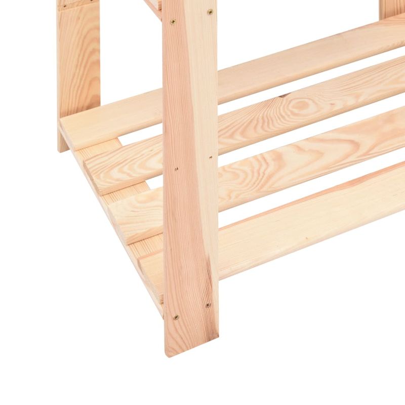 Casa si Gradina - Mobilier - Biblioteci si rafturi - Rafturi - Etajere cu 5 niveluri 2 buc. 80x38x170 cm pin masiv 250 kg - Infinity.ro