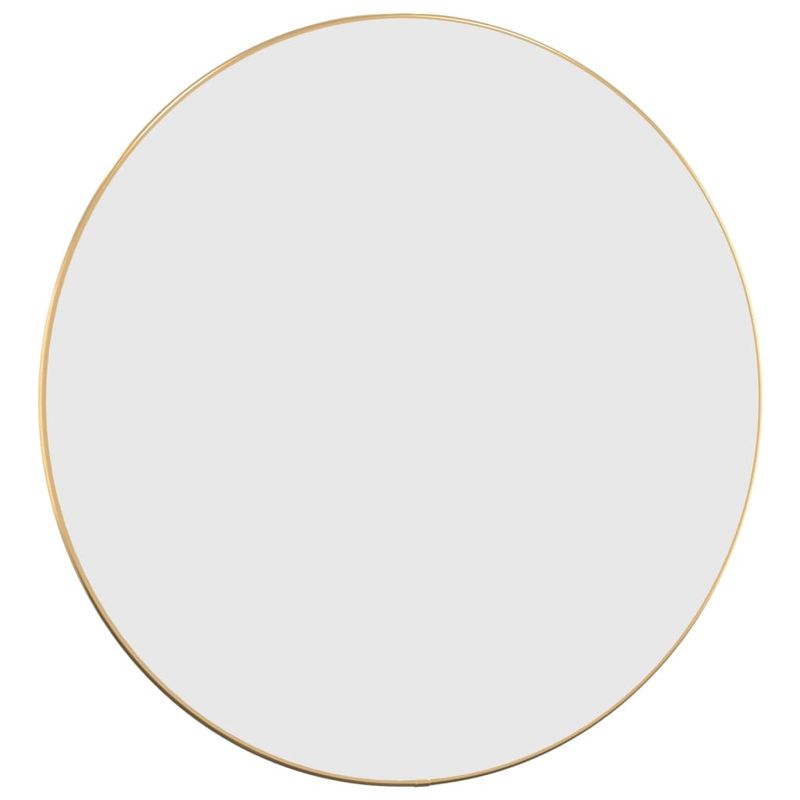Casa si Gradina - Decoratiuni - Oglinzi - Oglinda de perete rotunda, auriu, Ø 60 cm - Infinity.ro