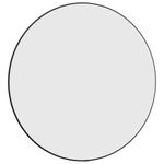 Casa si Gradina - Decoratiuni - Oglinzi - Oglinda de perete rotunda, negru, Ø 60 cm - Infinity.ro