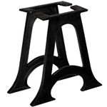 Casa si Gradina - Mobilier - Feronerie si accesorii mobila - Picioare masa de sufragerie , baza arcuita in forma de A, fonta - Infinity.ro