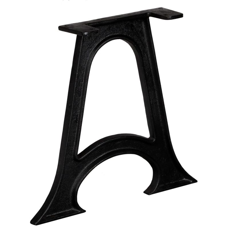 Casa si Gradina - Mobilier - Feronerie si accesorii mobila - Picioare masa de sufragerie , baza arcuita in forma de A, fonta - Infinity.ro