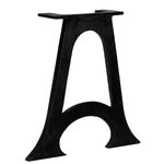 Casa si Gradina - Mobilier - Feronerie si accesorii mobila - Picioare masa de sufragerie , baza arcuita in forma de A, fonta - Infinity.ro