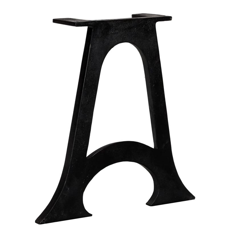 Casa si Gradina - Mobilier - Feronerie si accesorii mobila - Picioare masa de sufragerie , baza arcuita in forma de A, fonta - Infinity.ro
