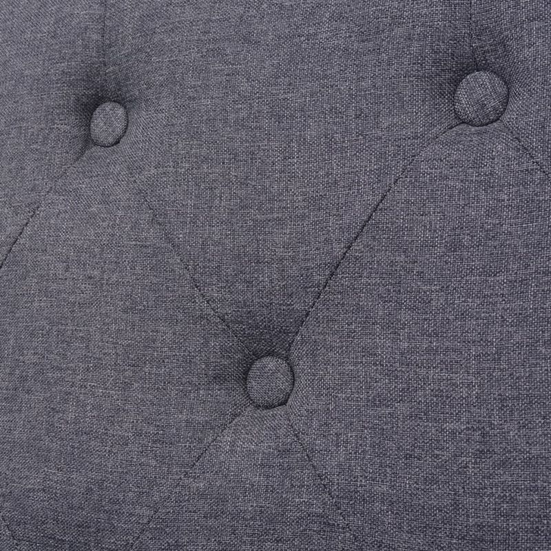 Casa si Gradina - Mobilier - Canapele si coltare - Canapele - Canapea cu 3 locuri, material textil, gri - Infinity.ro