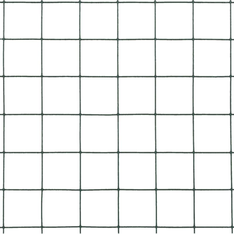 Casa si Gradina - Gradina si terasa - Garduri, panouri si accesorii - Plasa de sarma gaini, verde, 10 x 1,5 m, otel cu invelis PVC, dimensiunea ochiurilor 25x25 mm - Infinity.ro