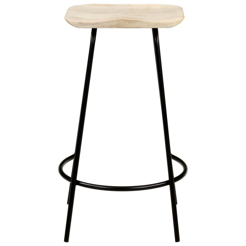 Casa si Gradina - Mobilier - Scaune si fotolii - Scaune - Scaune de bar, 2 buc., lemn masiv de mango - Infinity.ro