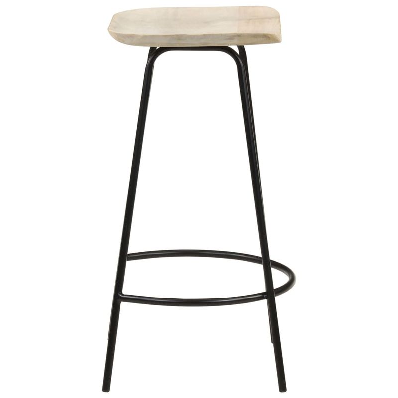 Casa si Gradina - Mobilier - Scaune si fotolii - Scaune - Scaune de bar, 2 buc., lemn masiv de mango - Infinity.ro