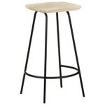 Casa si Gradina - Mobilier - Scaune si fotolii - Scaune - Scaune de bar, 2 buc., lemn masiv de mango - Infinity.ro