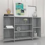 Casa si Gradina - Mobilier - Comode si corpuri - Comode - Servanta, gri sonoma, 120x30x75 cm, PAL - Infinity.ro