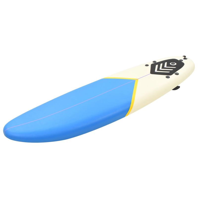 Sport si Outdoor - Sporturi acvatice - Sporturi pe placa - Surf - Placa de surf , 170 cm, albastru si crem - Infinity.ro