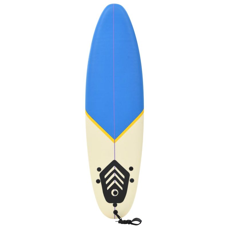Sport si Outdoor - Sporturi acvatice - Sporturi pe placa - Surf - Placa de surf , 170 cm, albastru si crem - Infinity.ro