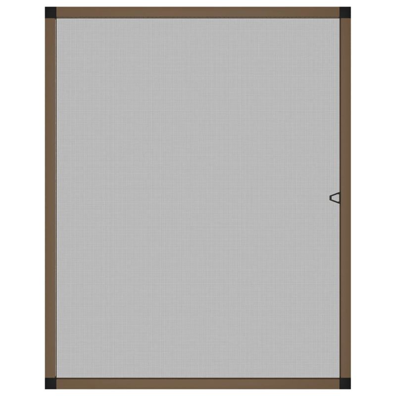Casa si Gradina - Textile si covoare - Rulouri si jaluzele - Plasa insecte pentru ferestre, maro, 80x100 cm - Infinity.ro