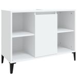Casa si Gradina - Mobilier - Mobilier baie - Comode baie - Dulap de chiuveta, alb, 80x33x60 cm, lemn prelucrat - Infinity.ro