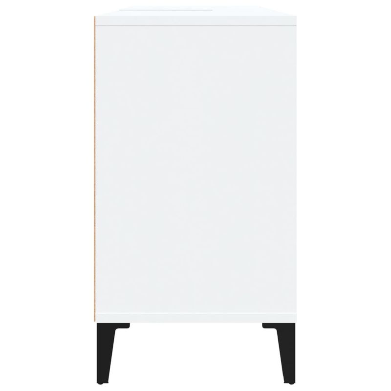 Casa si Gradina - Mobilier - Mobilier baie - Comode baie - Dulap de chiuveta, alb, 80x33x60 cm, lemn prelucrat - Infinity.ro