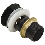 Casa si Gradina - Sanitare - Instalatii hidro - Robineti - Ventil scurgere push, functie de preaplin, gri, 6,4x6,4x9,1 cm - Infinity.ro