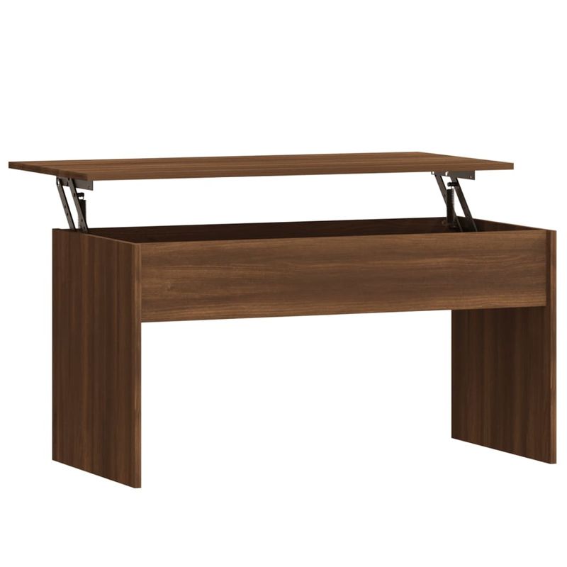 Casa si Gradina/Mobilier/Mese si birouri/Masute de cafea - Masuta de cafea, stejar maro, 102x50,5x52,5 cm, lemn prelucrat - Infinity.ro