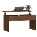 Casa si Gradina/Mobilier/Mese si birouri/Masute de cafea - Masuta de cafea, stejar maro, 102x50,5x52,5 cm, lemn prelucrat - Infinity.ro
