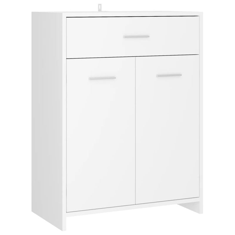 Casa si Gradina - Mobilier - Seturi de mobilier - Seturi baie - Set mobilier de baie, 4 piese, alb - Infinity.ro