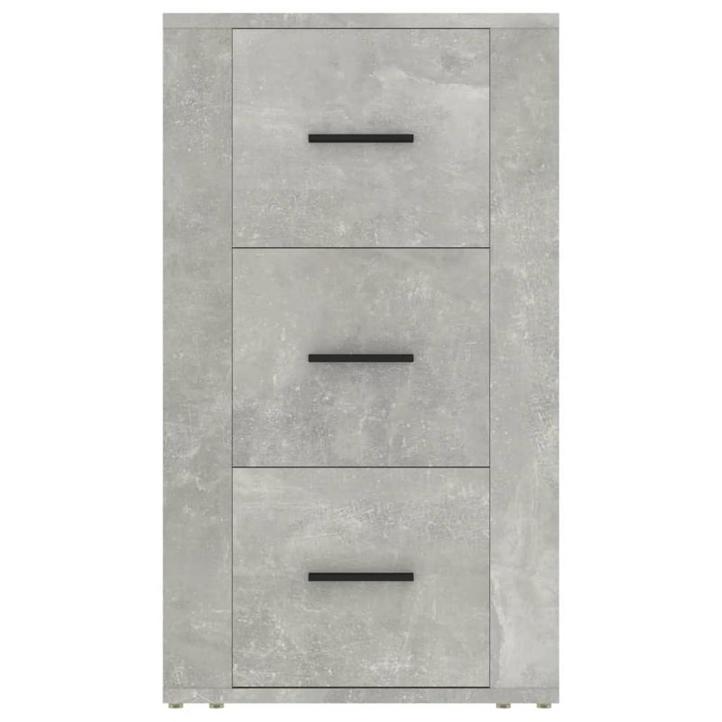 Casa si Gradina - Mobilier - Comode si corpuri - Comode - Servanta, gri beton, 40x33x70 cm, lemn prelucrat - Infinity.ro
