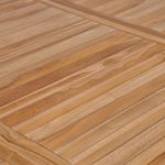 Casa si Gradina - Gradina si terasa - Mobilier exterior - Mese gradina - Masa de gradina, 200 x 100 x 77 cm, lemn masiv de tec - Infinity.ro