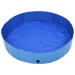Petshop - Accesorii petshop - Jucarii animale - Ansambluri de joaca - Piscina pentru caini pliabila, albastru, 160 x 30 cm, PVC - Infinity.ro