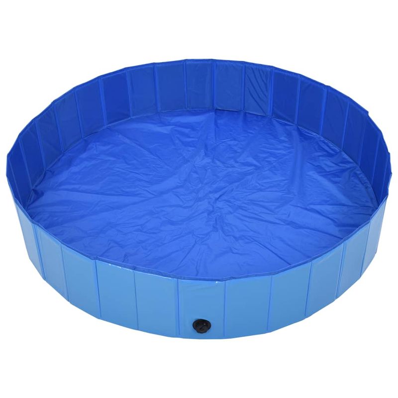 Petshop - Accesorii petshop - Jucarii animale - Ansambluri de joaca - Piscina pentru caini pliabila, albastru, 160 x 30 cm, PVC - Infinity.ro