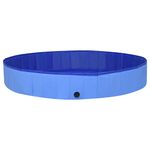 Petshop - Accesorii petshop - Jucarii animale - Ansambluri de joaca - Piscina pentru caini pliabila, albastru, 300 x 40 cm, PVC - Infinity.ro