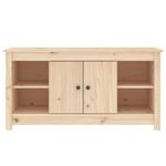 Casa si Gradina - Mobilier - Comode si corpuri - Comode - Comoda TV, 103x36,5x52 cm, lemn masiv de pin - Infinity.ro