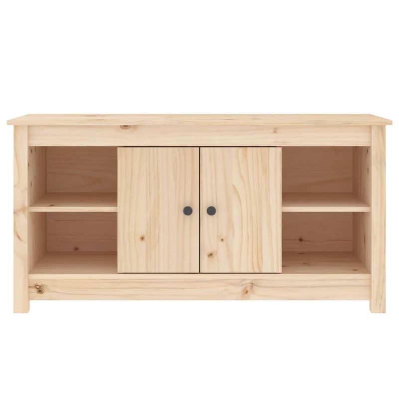 Casa si Gradina - Mobilier - Comode si corpuri - Comode - Comoda TV, 103x36,5x52 cm, lemn masiv de pin - Infinity.ro
