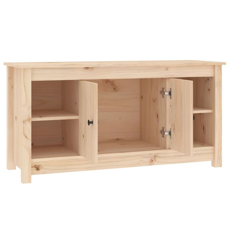 Casa si Gradina - Mobilier - Comode si corpuri - Comode - Comoda TV, 103x36,5x52 cm, lemn masiv de pin - Infinity.ro