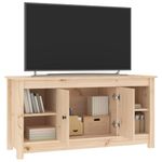 Casa si Gradina - Mobilier - Comode si corpuri - Comode - Comoda TV, 103x36,5x52 cm, lemn masiv de pin - Infinity.ro